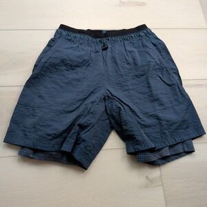 Nike NSW Sportswear 2 In 1 Shorts Mens M Air Tech Pack‎ Woven Blue CU3754-031